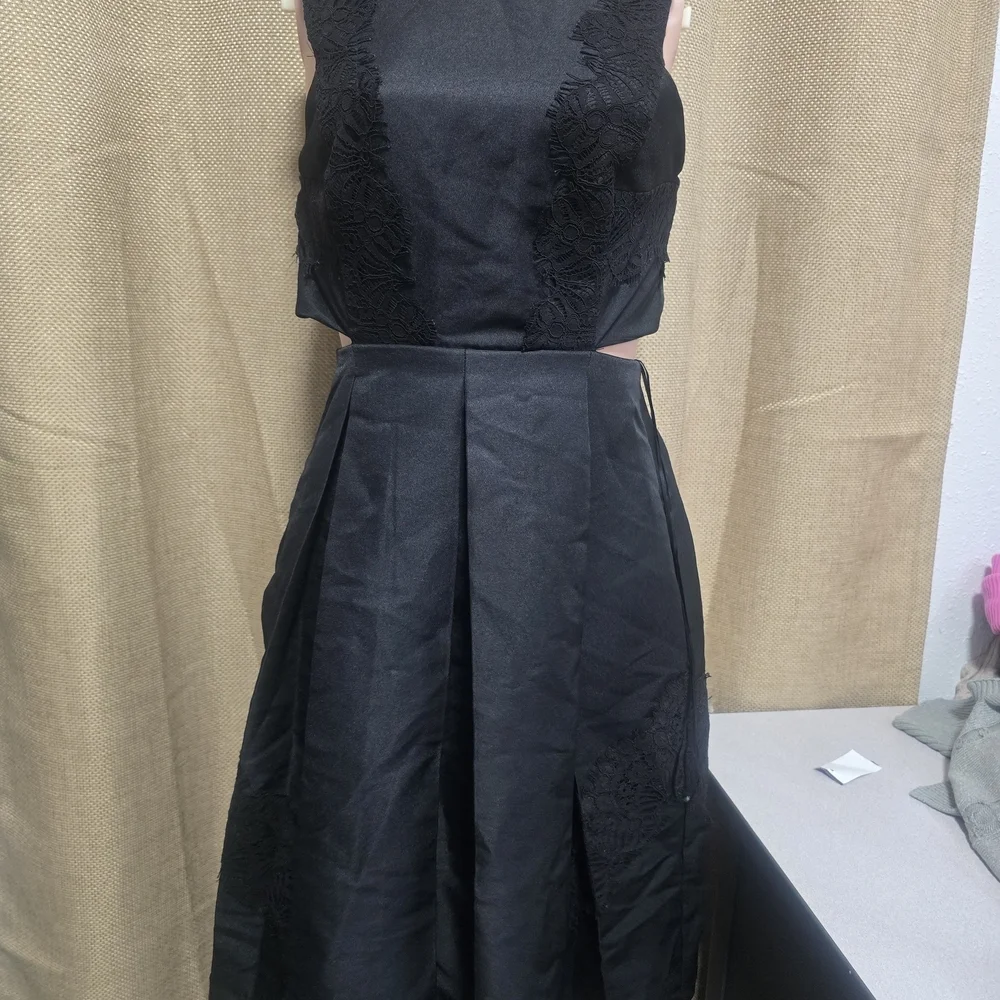 English Factory Black Formal Dress - Picture 3 of 6